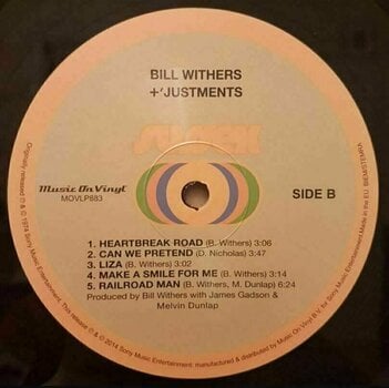 Vinyl Record Bill Withers - Justments (180g) (LP) - 3