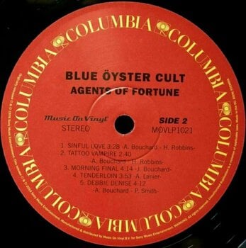 Vinyl Record Blue Oyster Cult - Agents of Fortune (LP) - 3