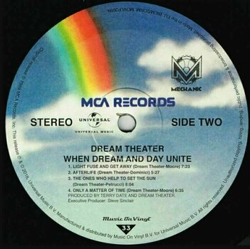 Hanglemez Dream Theater - When Dream and Day Unite (LP) - 3
