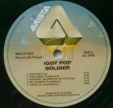 Hanglemez Iggy Pop - Soldier (180g) (LP) - 3