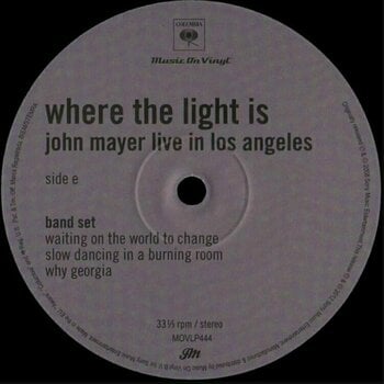 Hanglemez John Mayer - Where The Light Is: John Mayer Live In Los Angeles (180g) (4 LP) - 6