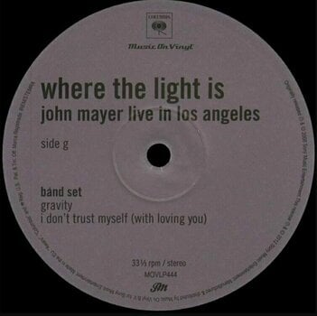 Hanglemez John Mayer - Where The Light Is: John Mayer Live In Los Angeles (180g) (4 LP) - 8