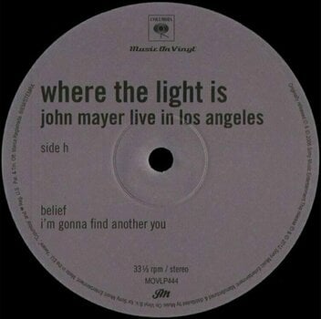 Hanglemez John Mayer - Where The Light Is: John Mayer Live In Los Angeles (180g) (4 LP) - 9
