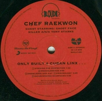 Vinyl Record Raekwon - Only Built 4 Cuban Linx (180g) (2 LP) - 2