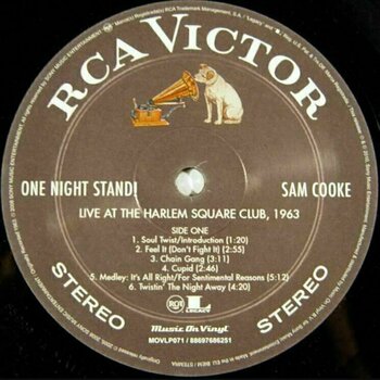Vinyl Record Sam Cooke - Live At the Harlem Square Club (180g) (LP) - 2