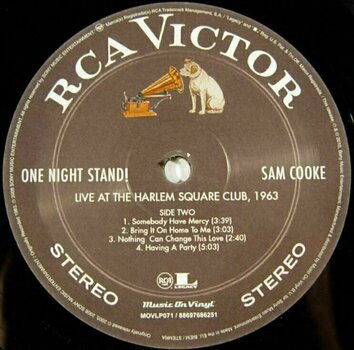 Vinyl Record Sam Cooke - Live At the Harlem Square Club (180g) (LP) - 3