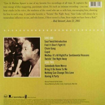 Disque vinyle Sam Cooke - Live At the Harlem Square Club (180g) (LP) - 4
