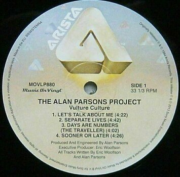 LP plošča The Alan Parsons Project - Vulture Culture (180g) (LP) - 2