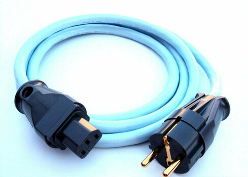 Hi-Fi Hálózati kábel SUPRA Cables LoRad 2.5 CS-EU 2 m Fehér Hi-Fi Hálózati kábel - 2