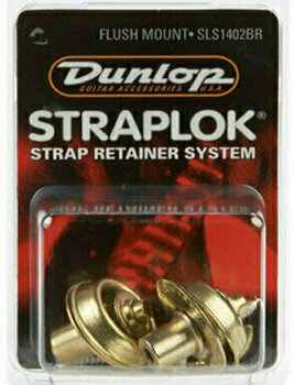 Strap Lock Dunlop SLS1402BR Strap Lock Brass - 2