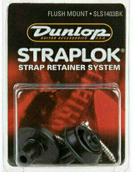 Strap Lock Dunlop SLS1403BK Strap Lock Black - 2