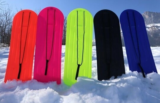 Snow Surf Axiski MkII Ski Board Orange - 8