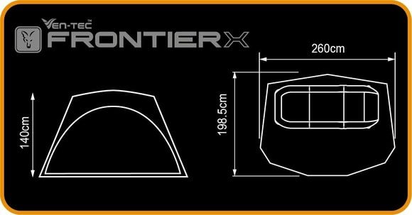 Σκηνή Ψαρέματος και Εξοπλισμός Fox Bivvy Frontier X - 17