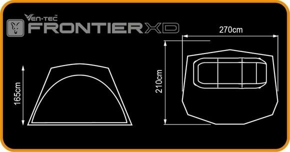 Horgász sátrak / Félsátrak Fox Bivak-sátor Frontier XD Incl. Inner Dome - 18