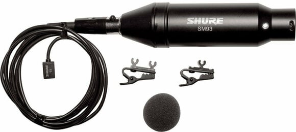 Kondenzátorový kravatový mikrofón Shure SM93 - 2