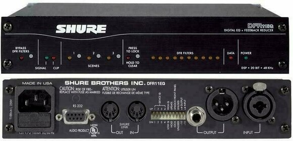 Feedback reductie Shure DFR11EQE - 2