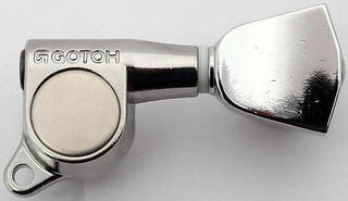 Mechanik für Gitarre Gotoh SG381 04 Tuners L3 + R3 Chrome Chrome Mechanik für Gitarre - 1