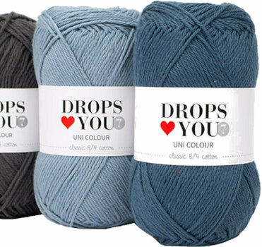 Fire de tricotat Drops Loves You 7 2nd Edition 24 Lavender Frost - 2