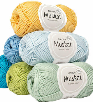 Fire de tricotat Drops Muskat 85 Mustard - 3
