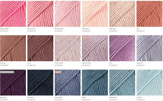 Knitting Yarn Drops Muskat 86 Pink Sand - 5