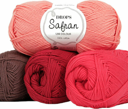 Fire de tricotat Drops Safran 59 Red Clay - 3