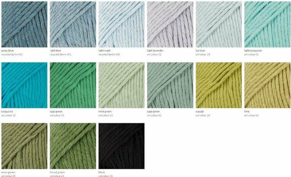 Knitting Yarn Drops Paris Uni Colour 43 Forest Green - 6