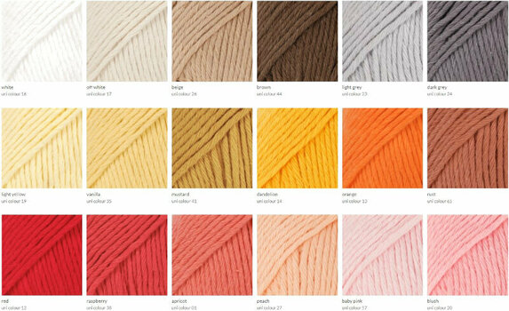 Fios para tricotar Drops Paris Uni Colour 44 Brown - 4