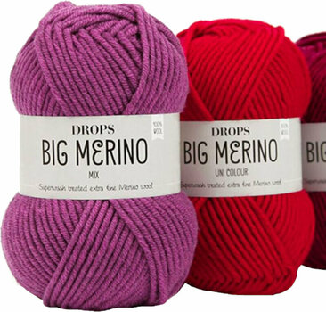 Knitting Yarn Drops Big Merino 04 Black - 3