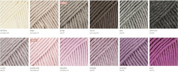 Knitting Yarn Drops Big Merino 22 Powder Pink - 4