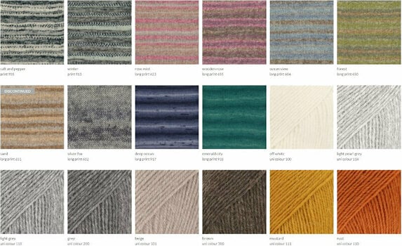 Fil à tricoter Drops Fabel Uni Colour 115 Light Grey - 5