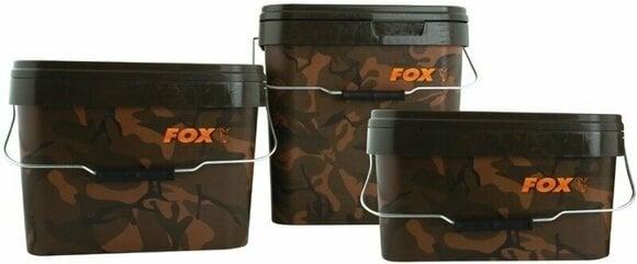 Rybársky doplnok a príslušenstvo Fox Camo Square Bucket 10 L - 2