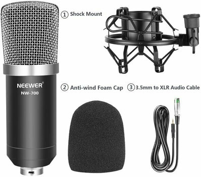 Stúdió mikrofon Neewer NW-700 Stúdió mikrofon - 2