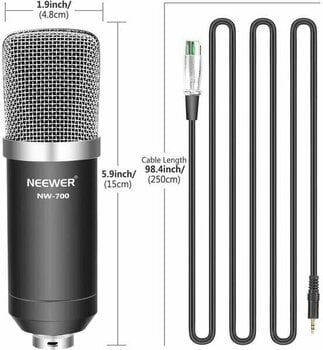 Stúdió mikrofon Neewer NW-700 Stúdió mikrofon - 7