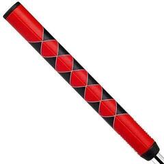 Grip Lamkin Sink Fit PU Straight Standard Black/Red Grip - 4