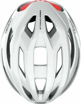 Cyklistická helma Abus StormChaser Race White L Cyklistická helma - 4