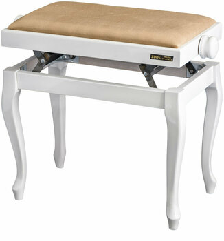 Dřevěné nebo klasické klavírní židle
 Bespeco SG 107 Bílá - 3