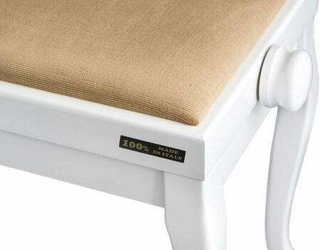 Wooden or classic piano stools
 Bespeco SG 107 White - 4