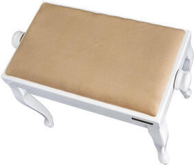 Klavierhocker aus Holz Bespeco SG 107 Klavierhocker aus Holz White - 4