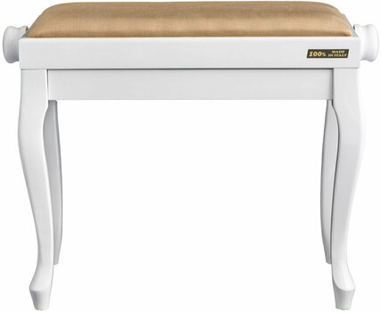 Wooden or classic piano stools
 Bespeco SG 107 White - 7