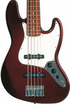 5-струнна бас китара Fender Standard Jazz Bass V Midnight Wine - 3
