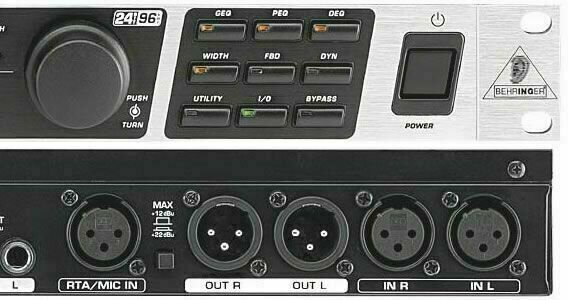 Procesor dźwiękowy/Equalizer Behringer DEQ 2496 ULTRACURVE PRO - 4