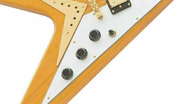 Elektrische gitaar Epiphone Flying V 58 Korina NA - 4