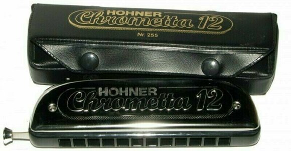Harmonica Hohner Chrometta 12 Harmonica - 3