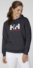 Mikina Helly Hansen Women's HH Logo Mikina s kapucí Navy XS - 2