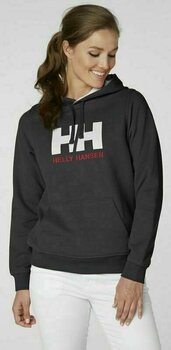 Hoodie Helly Hansen Women's HH Logo Hoodie Navy XS - 3