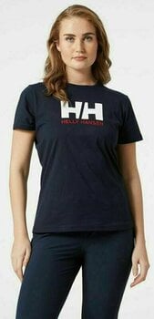 Camisa Helly Hansen Women's HH Logo Camisa Navy XS - 4
