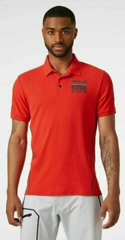 Paita Helly Hansen HP Racing Polo Paita Alert Red 2XL - 5