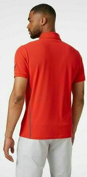 Camisa Helly Hansen HP Racing Polo Camisa Alert Red 2XL - 6