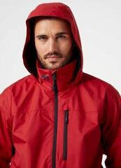 Jacke Helly Hansen Men's Crew Hooded Sailing Red - 5