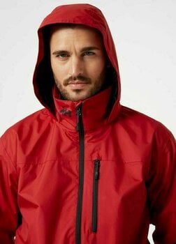 Jacket Helly Hansen Crew Hooded Jacket Red L - 6